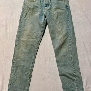 Zara Men's Light Blue Straight Jeans